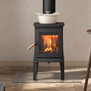Hergom E20 Green Mountain Kaminofen Gusseisen schwarz