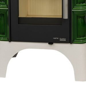 Haas+Sohn TREVISO III 246.37 Kaminofen perl-schwarz/grün