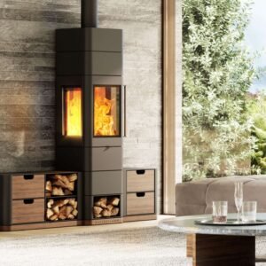 Austroflamm Ivy 2.0 Kaminofen Stahl Schwarz
