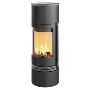 Lotus Kaminofen Orbis 2 Speckstein , RR hinten od. RR oben / optional Griffvarianten