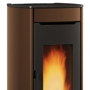 Extraflame Marina Idro H13 wasserführender Pelletofen Stahl Bronze