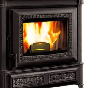 Extraflame Teodora 16 Evo Pelletofen Gusseisen Schwarz