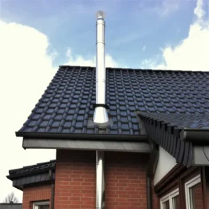 H&M Germany Kamin-Regen-Haube mit Einschub 150mm Edelstahl-Schornstein