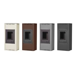 Aquaflam 12 Automatic Wasserführender Kaminofen Grey