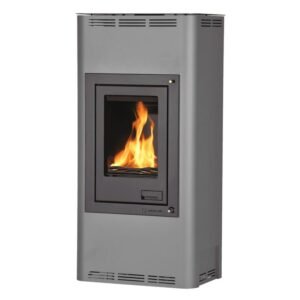 Aquaflam 12 Automatic Wasserführender Kaminofen Grey