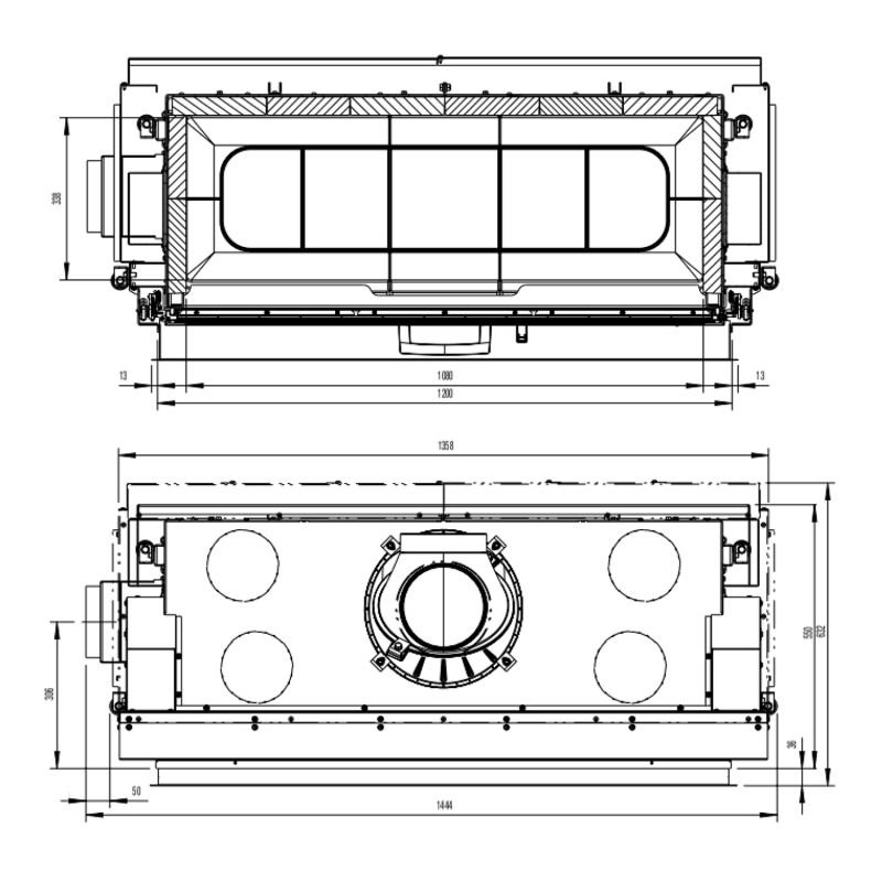 Austroflamm 120x45S 2.0 Kamineinsatz – Bild 7