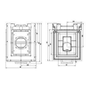 Austroflamm 48x51x51 S3 2.0 Kamineinsatz