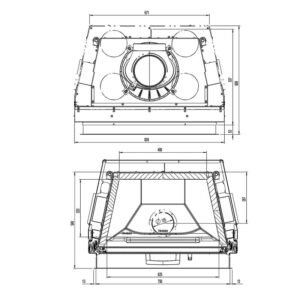 Austroflamm 75x39 S 2.0 Kamineinsatz