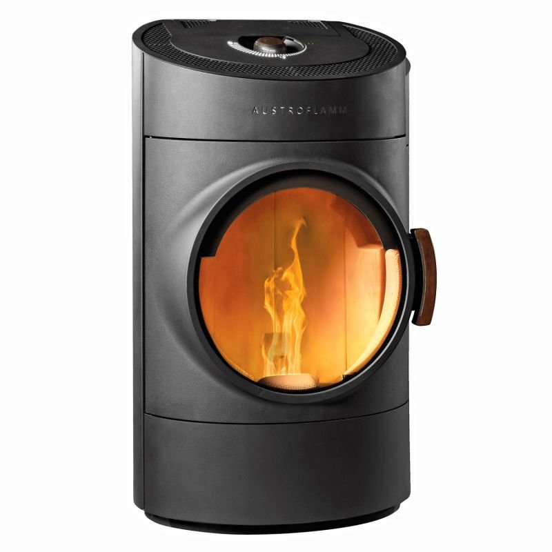 Austroflamm Clou Pelletofen Stahl gussgrau 10kW – Bild 2