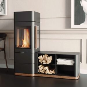 Austroflamm Ivy 2.0 Kaminofen Stahl Schwarz