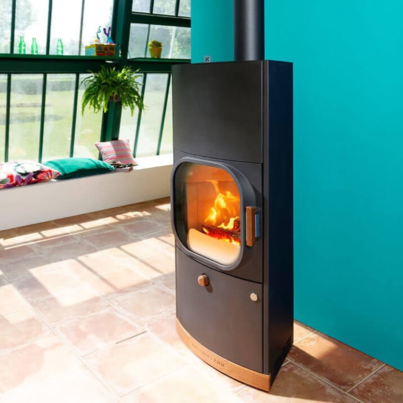 Austroflamm Kylie Xtra 2.0 Kaminofen Stahl Schwarz – Bild 8