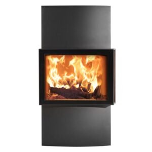 Austroflamm Lounge Xtra Kaminofen Stahl gussgrau, RR oben oder hinten
