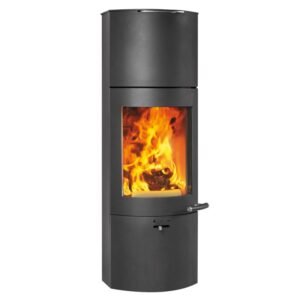 Austroflamm Tower Xtra 2.0 Kaminofen Stahl gussgrau, RR oben oder hinten