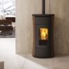 Edilkamin Cherie 9 EVO Pelletofen Stahl Bronze