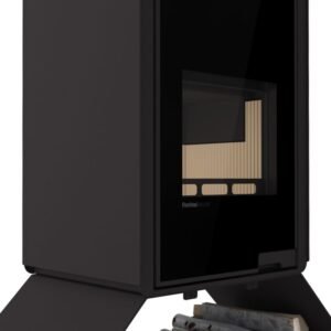 HS Flamingo Deluxe Senai Kaminofen Schwarz