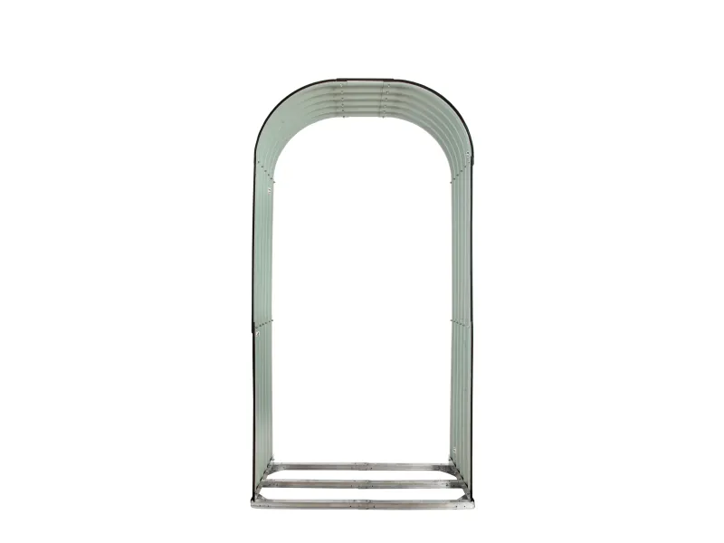 Floraworld Holzunterstand Rundbogen 103 cm x 43 cm x 200 cm – Bild 5
