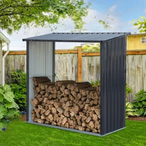 Tepro Kaminholzregal Wood Store Large 164 cm x 157 cm x 83 cm Anthrazit