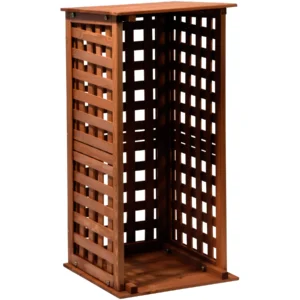 Dobar Kaminholzregal 29097FSC Kiefernholz 39 cm x 39 cm x 85 cm FSC®