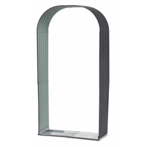Floraworld Holzunterstand Rundbogen 103 cm x 43 cm x 200 cm