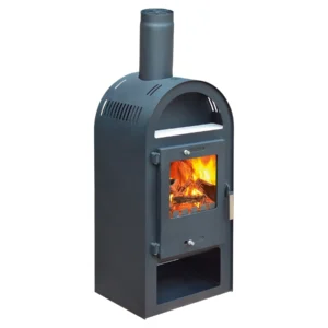 Accente Kaminofen Magna 3.0 (UNI-1963 3.0) Stahl Schwarz 7 kW