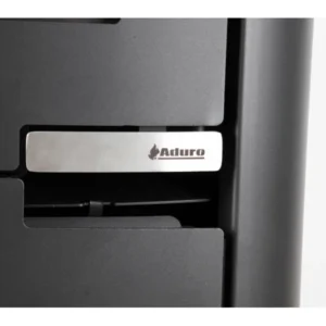Aduro 15.3 Kaminofen Stahl Schwarz 6,5 kW mit Automatik