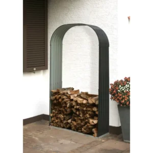 Floraworld Holzunterstand Rundbogen 103 cm x 43 cm x 200 cm