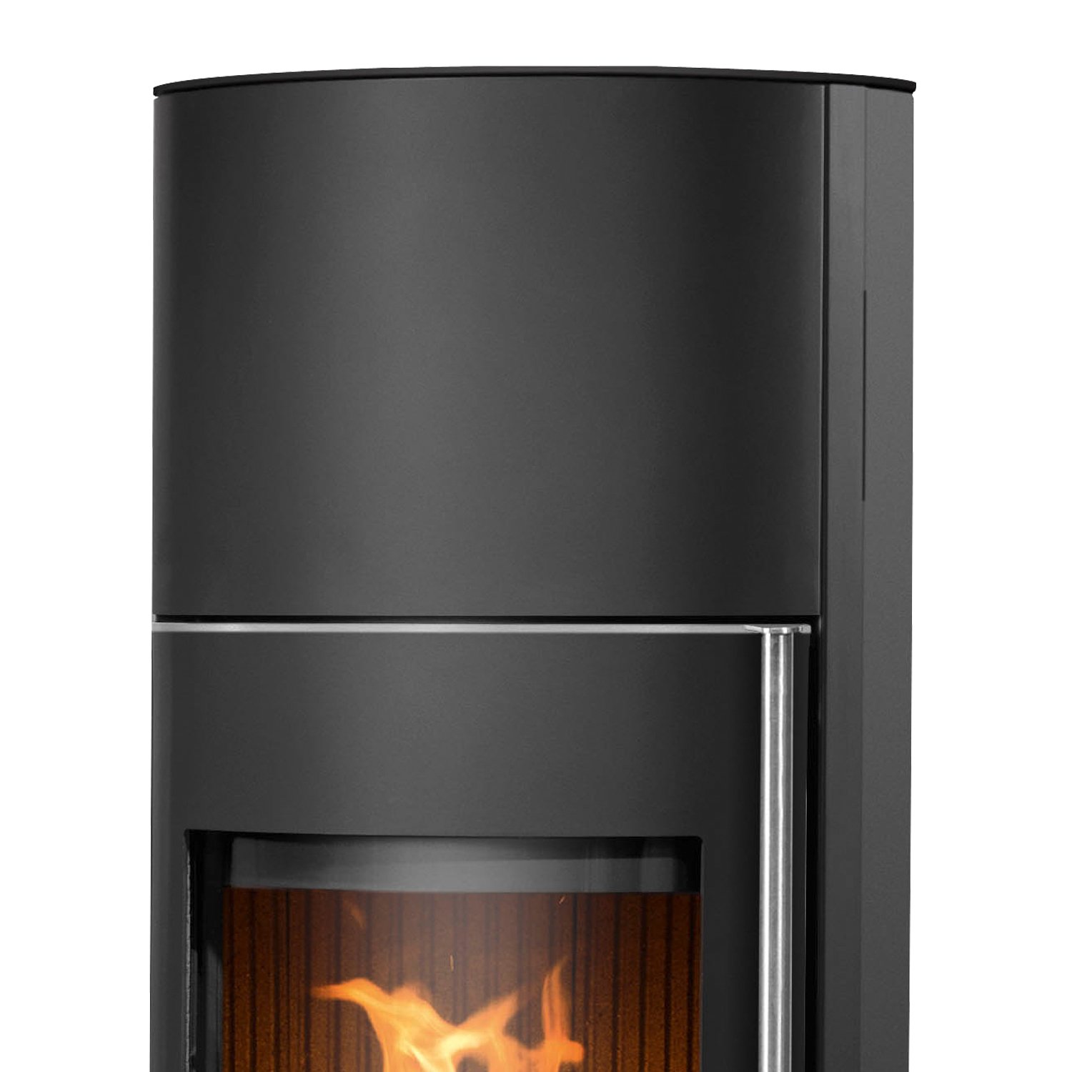 Justus Faro W+ 2.0 Kaminofen Stahl Schwarz – Bild 6