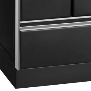 Westminster K76-70 Küchenofen Stahl schwarz, rechts