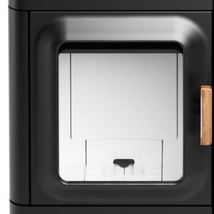 Austroflamm Mo Duo Cook Kombi-Kaminofen Stahl Schwarz