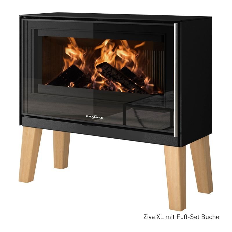Oranier Ziva XL Kaminofen Stahl Schwarz – Bild 7