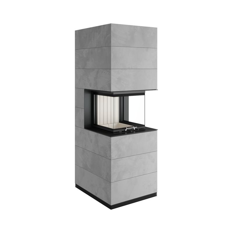 Spartherm SIM Arte U-50h Kaminbausatz RLA Beton Natur 3/3 – Bild 2