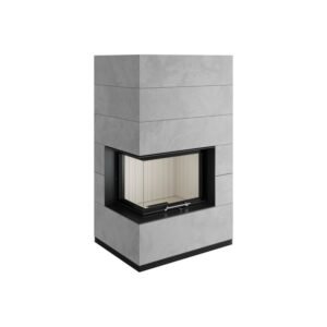 Spartherm SIM Varia 2Lh H2O Kaminbausatz RLA Beton Natur 1/3