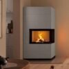 Spartherm SIM Varia 2Rh H2O Kaminbausatz RLA Feinbeton gespachtelt 2/3