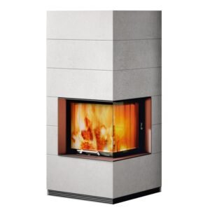 Spartherm wasserführender Kaminbausatz SIM 1/3 Varia 2R 55h-4S H2O Feinbeton