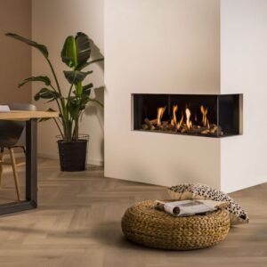 Trimline Fires Trimline 100 Corner Right Gas Kamineinsatz G20/G25
