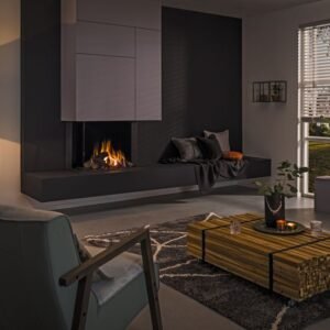 Trimline Fires Trimline 83 Panorama Gas Kamineinsatz G20