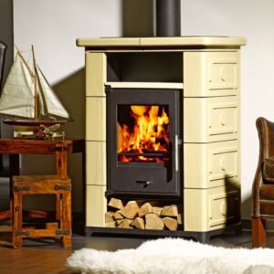 Wamsler Montafon S Kaminofen Keramik beige