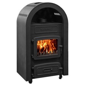 Wamsler Kamino 10960F Werkstattofen Schwarz Rauchabgang oben